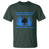 Funny Mothman Fat Ass T Shirt Vintage Cryptid Funny Moth Man Meme - Wonder Print Shop