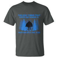 Funny Mothman Fat Ass T Shirt Vintage Cryptid Funny Moth Man Meme - Wonder Print Shop