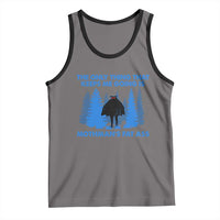 Funny Mothman Fat Ass Tank Top Vintage Cryptid Funny Moth Man Meme - Wonder Print Shop