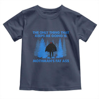 Funny Mothman Fat Ass Toddler T Shirt Vintage Cryptid Funny Moth Man Meme - Wonder Print Shop