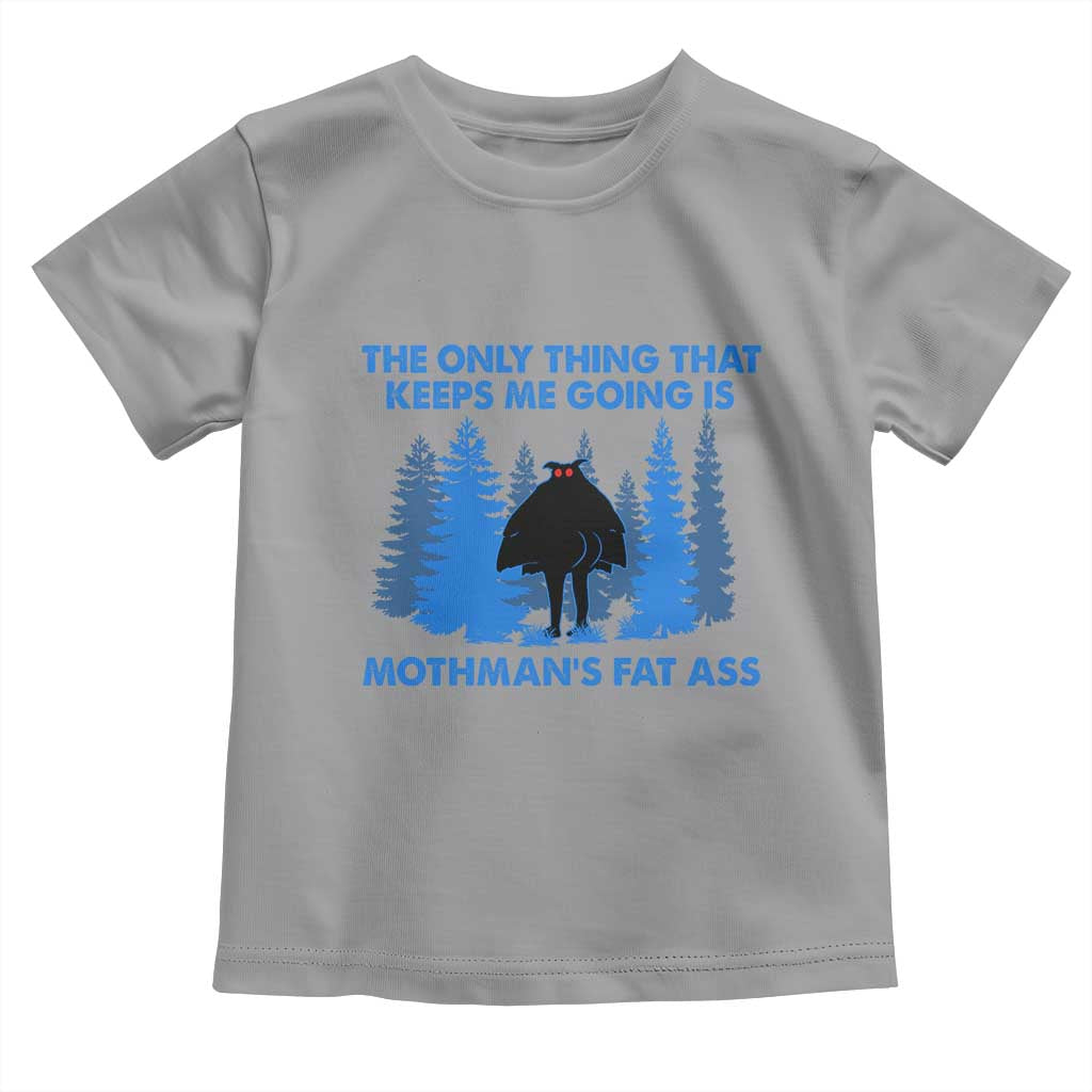 Funny Mothman Fat Ass Toddler T Shirt Vintage Cryptid Funny Moth Man Meme - Wonder Print Shop