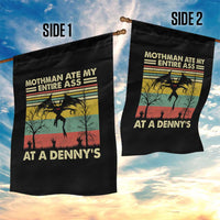 Funny Mothman Eat My Entire Ass Garden Flag Vintage Cryptid Funny Mothman Meme - Wonder Print Shop
