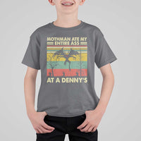 Funny Mothman Eat My Entire Ass T Shirt For Kid Vintage Cryptid Funny Mothman Meme - Wonder Print Shop