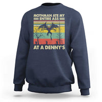 Funny Mothman Eat My Entire Ass Sweatshirt Vintage Cryptid Funny Mothman Meme - Wonder Print Shop