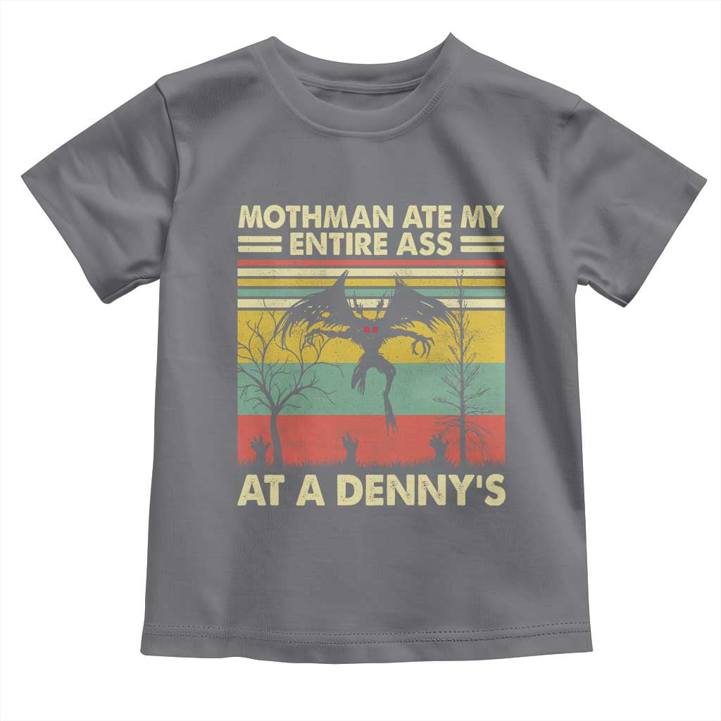 Funny Mothman Eat My Entire Ass Toddler T Shirt Vintage Cryptid Funny Mothman Meme - Wonder Print Shop