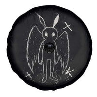 Creepy Cute Mothman Spare Tire Cover Alt Goth Grunge Horror Aesthetic Cryptid - Wonder Print Shop