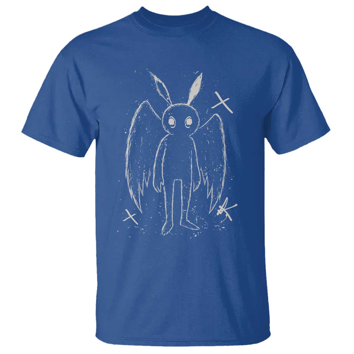 Creepy Cute Mothman T Shirt Alt Goth Grunge Horror Aesthetic Cryptid - Wonder Print Shop