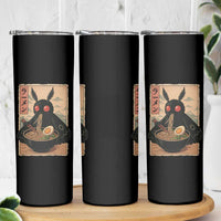 Funny Mothman Ramen Skinny Tumbler Japanese Kawaii Noodles Cryptid Retro Manga Anime - Wonder Print Shop