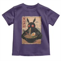 Funny Mothman Ramen Toddler T Shirt Japanese Kawaii Noodles Cryptid Retro Manga Anime - Wonder Print Shop