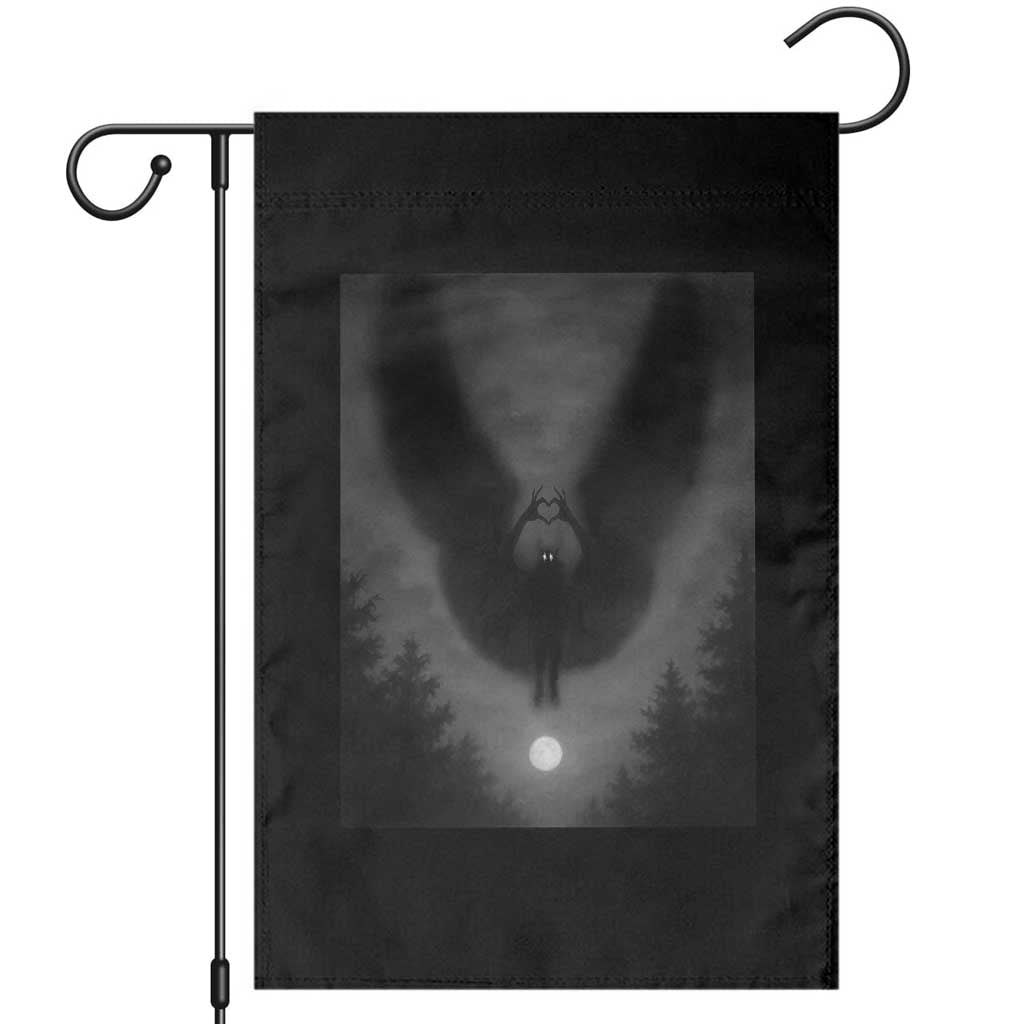 Mothman Garden Flag Horror Poster Halloween Cryptid Lover - Wonder Print Shop