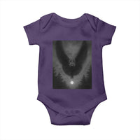 Mothman Baby Onesie Horror Poster Halloween Cryptid Lover - Wonder Print Shop
