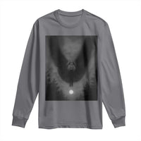 Mothman Long Sleeve Shirt Horror Poster Halloween Cryptid Lover - Wonder Print Shop