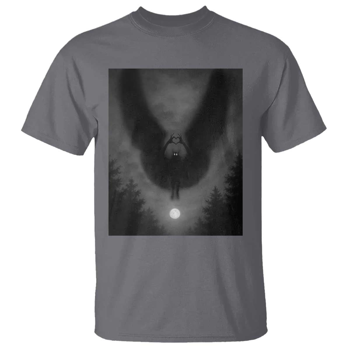 Mothman T Shirt Horror Poster Halloween Cryptid Lover - Wonder Print Shop