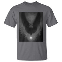 Mothman T Shirt Horror Poster Halloween Cryptid Lover - Wonder Print Shop