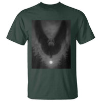 Mothman T Shirt Horror Poster Halloween Cryptid Lover - Wonder Print Shop