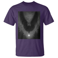 Mothman T Shirt Horror Poster Halloween Cryptid Lover - Wonder Print Shop