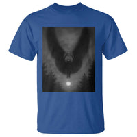 Mothman T Shirt Horror Poster Halloween Cryptid Lover - Wonder Print Shop