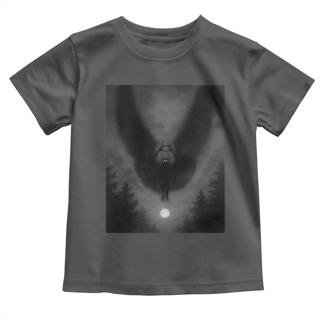 Mothman Toddler T Shirt Horror Poster Halloween Cryptid Lover - Wonder Print Shop
