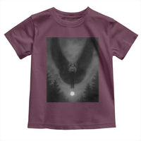 Mothman Toddler T Shirt Horror Poster Halloween Cryptid Lover - Wonder Print Shop
