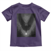 Mothman Toddler T Shirt Horror Poster Halloween Cryptid Lover - Wonder Print Shop