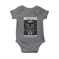 Mothman Baby Onesie Horror Poster Halloween Harbinger of Doom Cryptid Creature - Wonder Print Shop