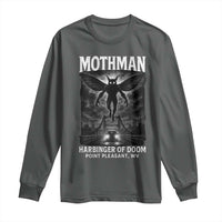 Mothman Long Sleeve Shirt Horror Poster Halloween Harbinger of Doom Cryptid Creature - Wonder Print Shop