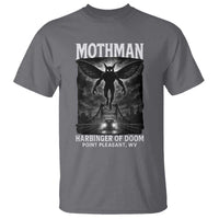 Mothman T Shirt Horror Poster Halloween Harbinger of Doom Cryptid Creature - Wonder Print Shop