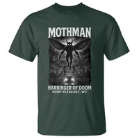 Mothman T Shirt Horror Poster Halloween Harbinger of Doom Cryptid Creature - Wonder Print Shop