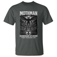 Mothman T Shirt Horror Poster Halloween Harbinger of Doom Cryptid Creature - Wonder Print Shop