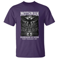 Mothman T Shirt Horror Poster Halloween Harbinger of Doom Cryptid Creature - Wonder Print Shop
