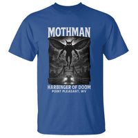 Mothman T Shirt Horror Poster Halloween Harbinger of Doom Cryptid Creature - Wonder Print Shop