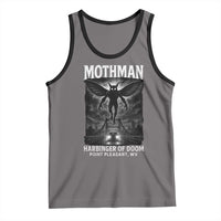 Mothman Tank Top Horror Poster Halloween Harbinger of Doom Cryptid Creature - Wonder Print Shop