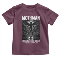 Mothman Toddler T Shirt Horror Poster Halloween Harbinger of Doom Cryptid Creature - Wonder Print Shop