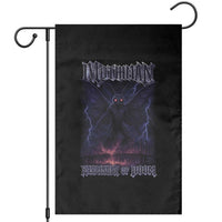 Mothman Garden Flag Black Bridge Folk Horror Cryptid Fan