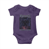 Mothman Baby Onesie Black Bridge Folk Horror Cryptid Fan