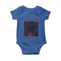 Mothman Baby Onesie Black Bridge Folk Horror Cryptid Fan
