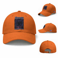 Mothman Baseball Cap Black Bridge Folk Horror Cryptid Fan