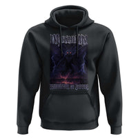 Mothman Hoodie Black Bridge Folk Horror Cryptid Fan