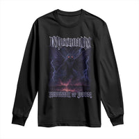 Mothman Long Sleeve Shirt Black Bridge Folk Horror Cryptid Fan
