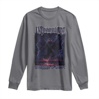 Mothman Long Sleeve Shirt Black Bridge Folk Horror Cryptid Fan