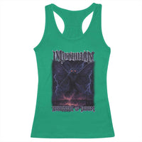 Mothman Racerback Tank Top Black Bridge Folk Horror Cryptid Fan