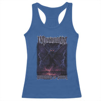 Mothman Racerback Tank Top Black Bridge Folk Horror Cryptid Fan