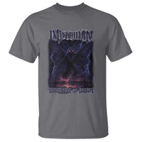 Mothman T Shirt Black Bridge Folk Horror Cryptid Fan