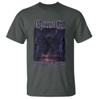 Mothman T Shirt Black Bridge Folk Horror Cryptid Fan