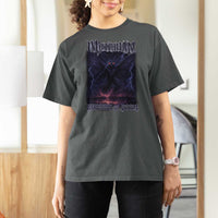Mothman T Shirt For Women Black Bridge Folk Horror Cryptid Fan