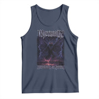 Mothman Tank Top Black Bridge Folk Horror Cryptid Fan