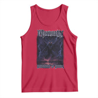 Mothman Tank Top Black Bridge Folk Horror Cryptid Fan