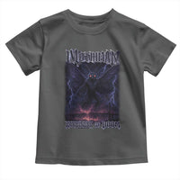 Mothman Toddler T Shirt Black Bridge Folk Horror Cryptid Fan