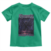 Mothman Toddler T Shirt Black Bridge Folk Horror Cryptid Fan