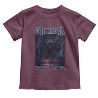Mothman Toddler T Shirt Black Bridge Folk Horror Cryptid Fan